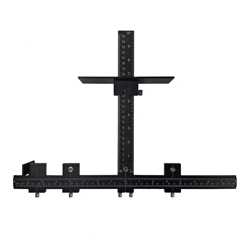 Cabinet Hardware Handle Jig - Aluminum Alloy, Adjustable, Corrosion-Resistant, Precision Drill Guide for Installation Handles Knob