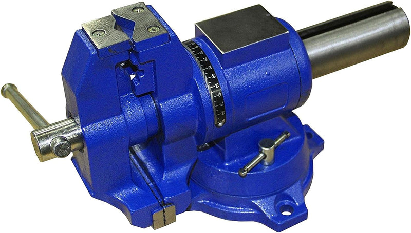 5" Multi-Purpose Rotating Bench Vise - Heavy Duty