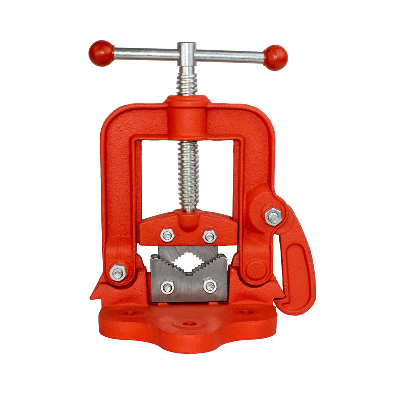 Heavy Duty Pipe Vise, Forged Bench Yoke Vise