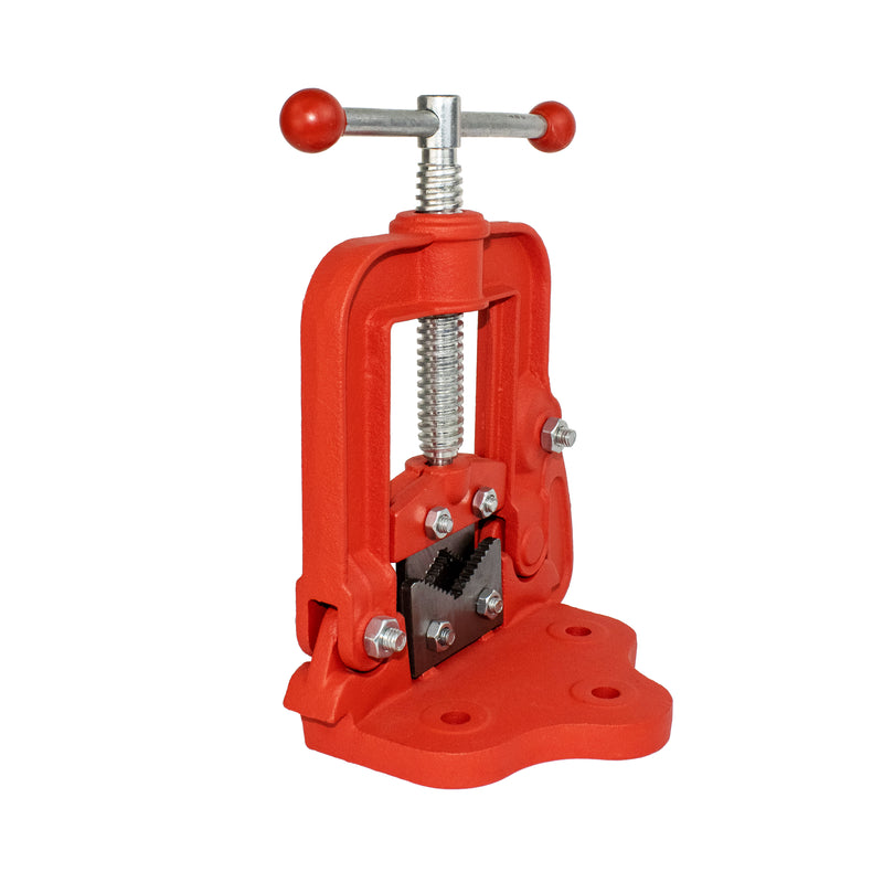 Heavy Duty Pipe Vise, Forged Bench Yoke Vise