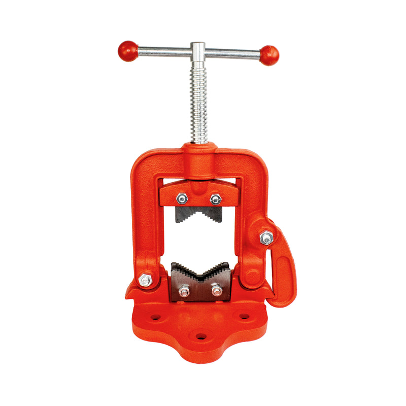 Heavy Duty Pipe Vise, Forged Bench Yoke Vise