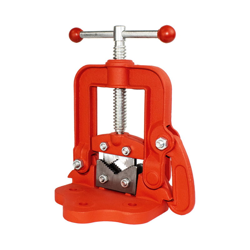 Heavy Duty Pipe Vise, Forged Bench Yoke Vise