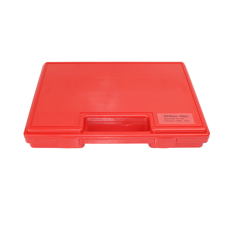 Steel Pin Gage Set Minus- 125pcs M4 .626-.750"