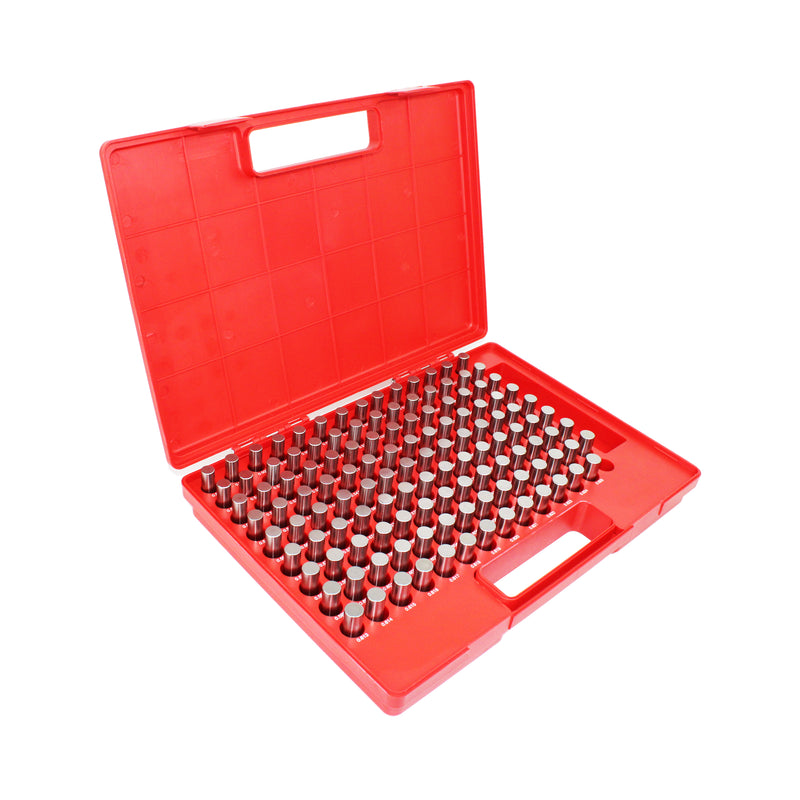 Steel Pin Gage Set Minus- 125pcs M3 .501-.625"
