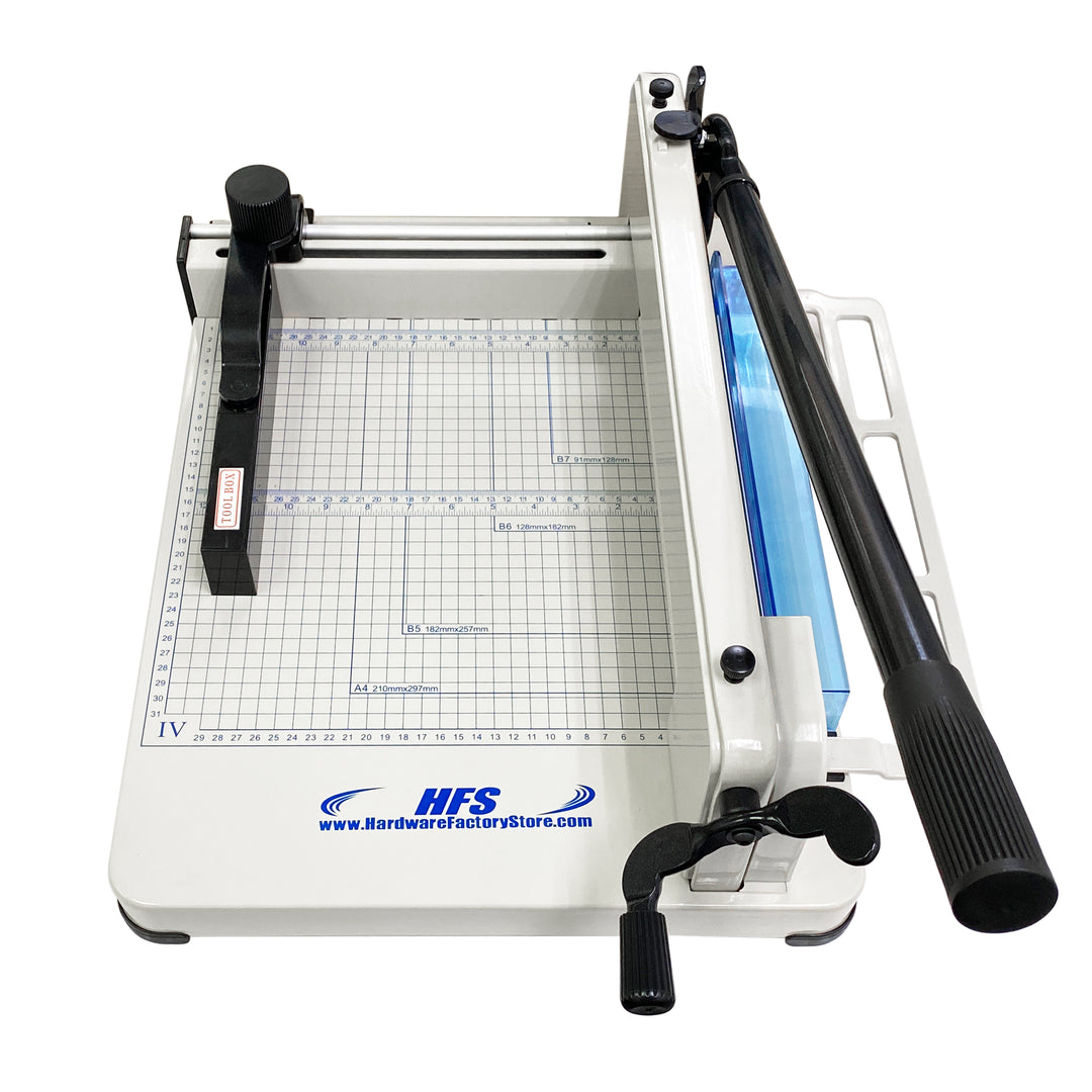 HFS 12'' A4 Heavy Duty Guillotine Paper Cutter – Hardware Factory