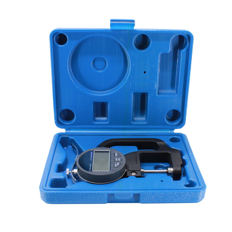 Digital Thickness Gauge 1 inch/25.4mm, 0.0005"/0.01mm, with LCD Display