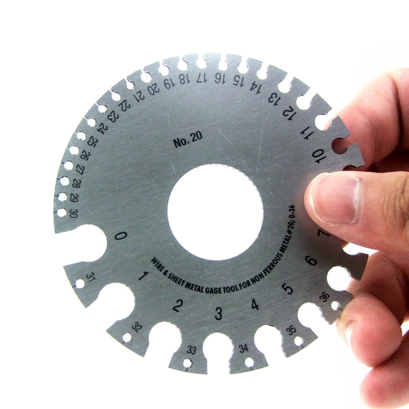 Wire & Sheet Metal Gage Tool Non Ferrous Metal 