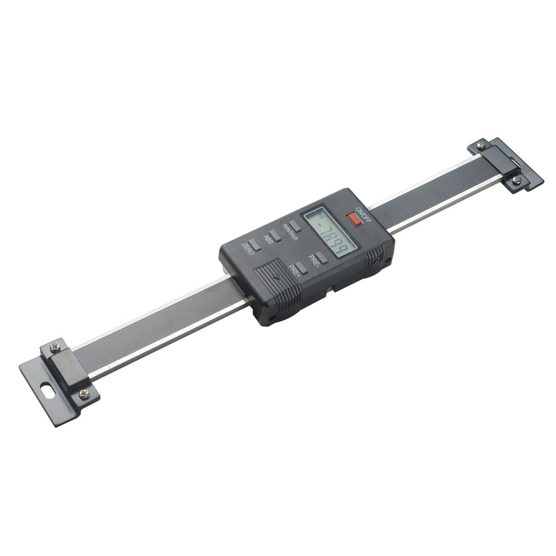 0-6"/0-150mm Vertical Digital Readout DRO Linear Scale - Hardened Stainless Steel, Accuracy ±0.05mm, Resolution 0.01mm
