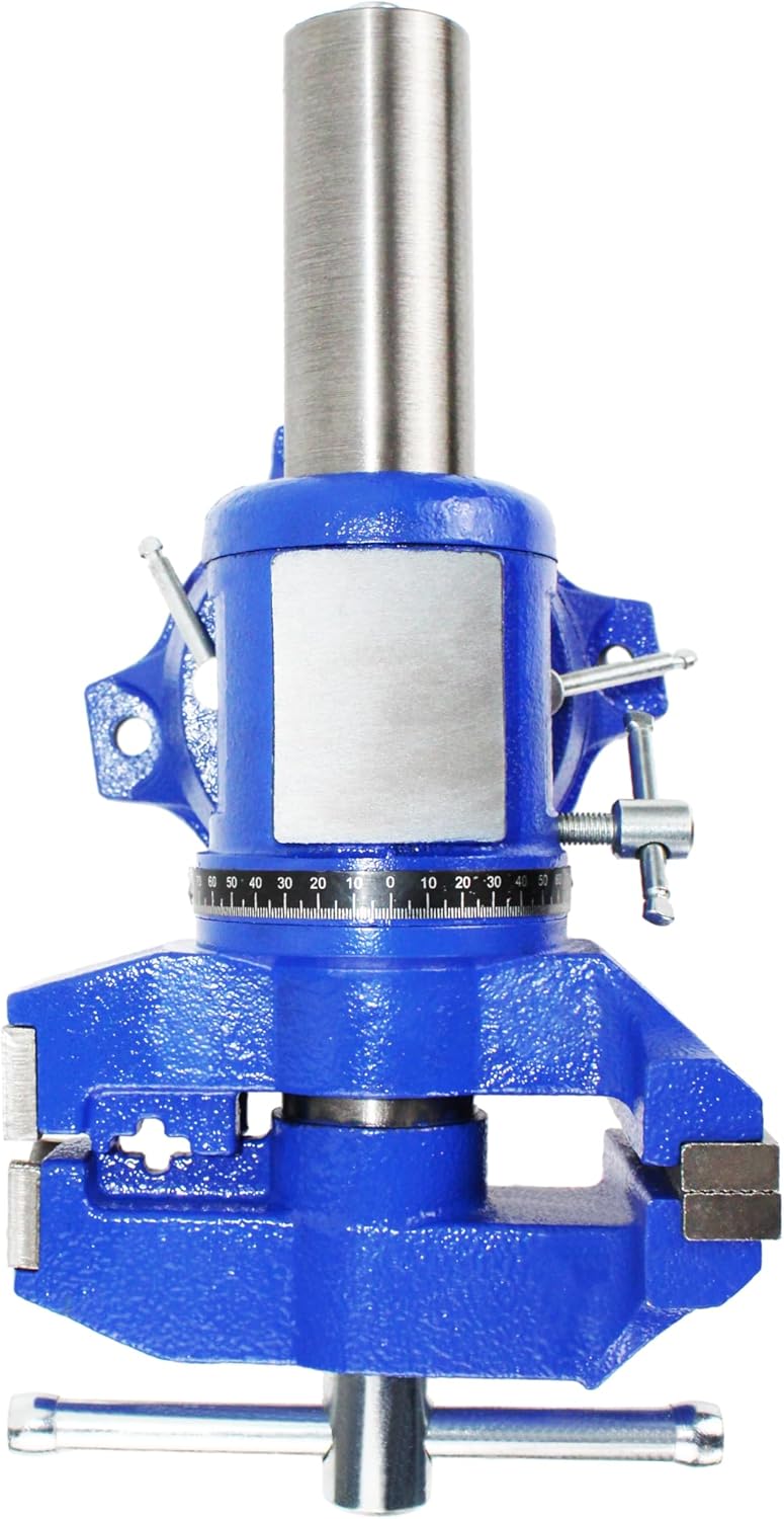 5" Multi-Purpose Rotating Bench Vise - Heavy Duty