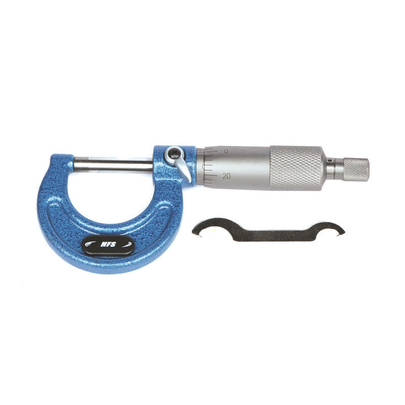 0 - 3" Micrometer Set .0001" Carbide Ground Standards (Plastic Case)