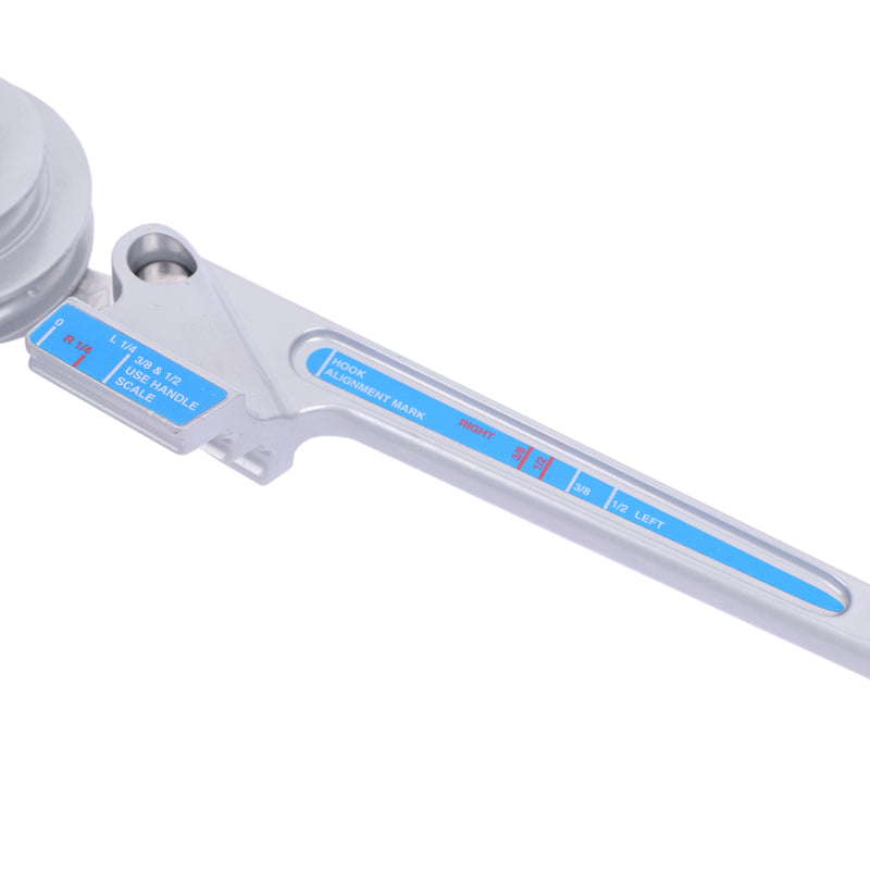 HFS(R) Tube Benders Manual Bender 3-In-1 180 Degree 1/4" 3/8" 1/2" HVAC Soft Copper Aluminum Tubes Bending Tool