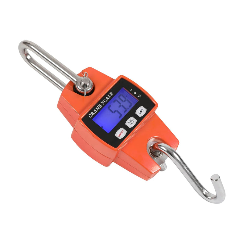 660LB/300KG Heavy-Duty Digital Hanging Crane Scale for Hunting, Farming, Luggage