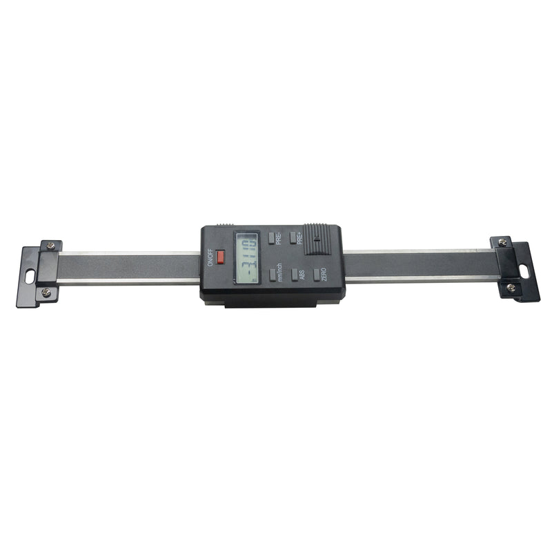 0-6"/0-150mm Vertical Digital Readout DRO Linear Scale - Hardened Stainless Steel, Accuracy ±0.05mm, Resolution 0.01mm