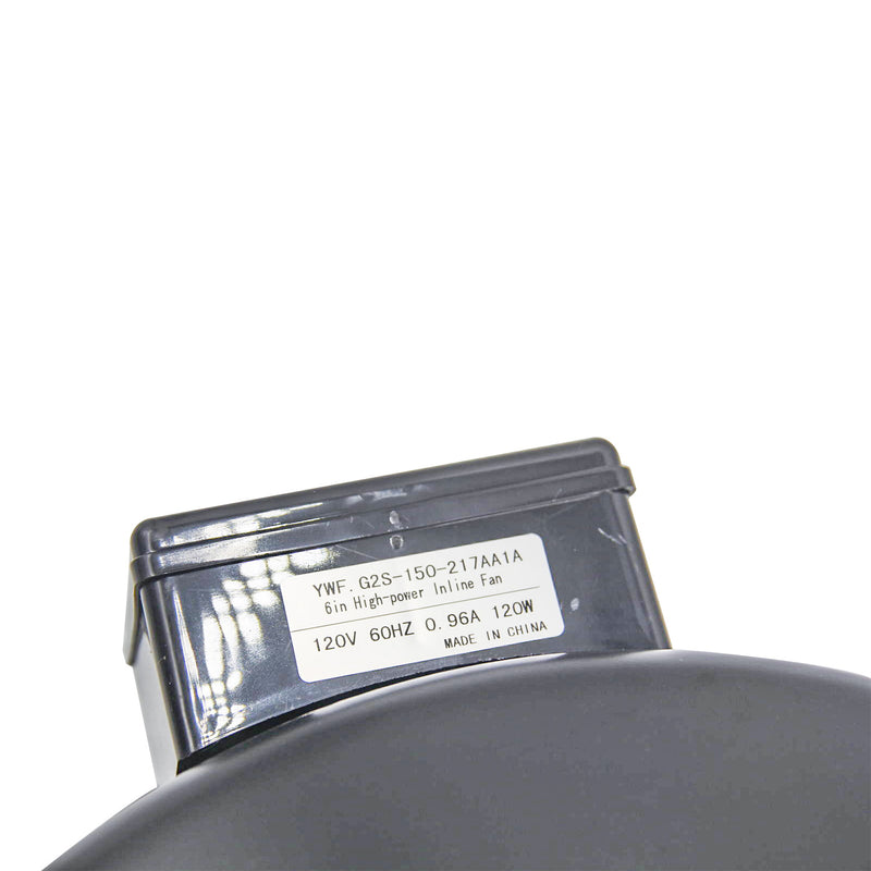 HYDROPONIC DEPOT Inline 6" Exhaust Ventilation Fan -  400CFM - Clearance Sale