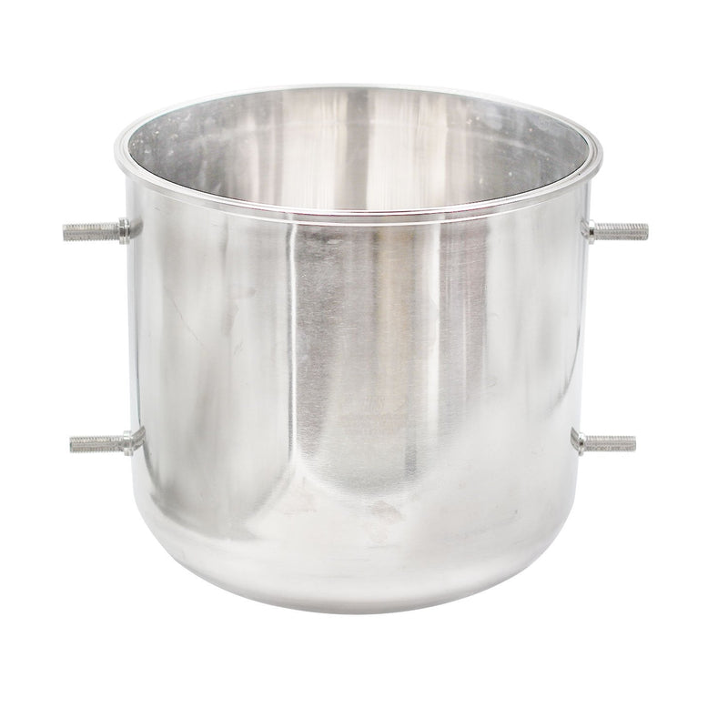 12" Tri Clamp Vessel Container Base w/ 1.5" Tri-Clamp Drain Port