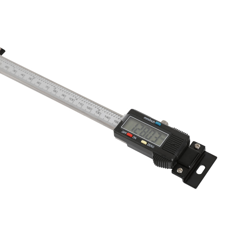 0-6"/0-150mm Digital Readout DRO Linear Scale - Hardened Stainless Steel, Accuracy ±0.05mm, Resolution 0.01mm