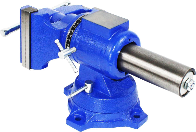 5" Multi-Purpose Rotating Bench Vise - Heavy Duty