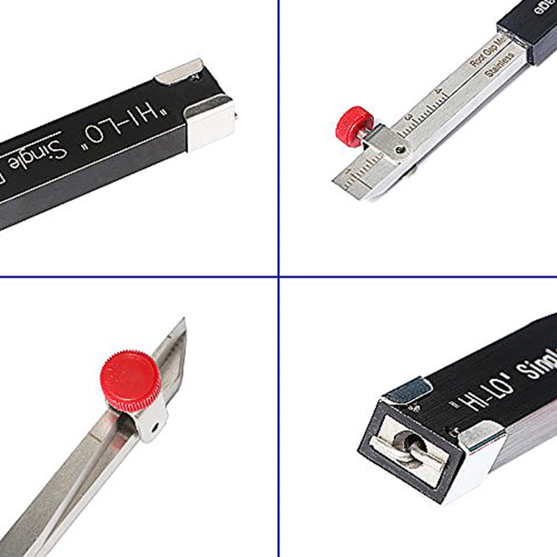 Hi-Lo Welding Gauge Gauge Internal Single Purpose Root Gap Metric