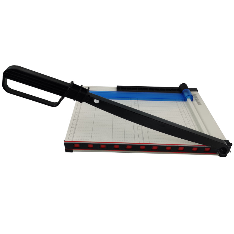 TEXALAN Paper Cutter Letter Size Paper Trimmer 12" Cut Length 12 Sheet Capacity