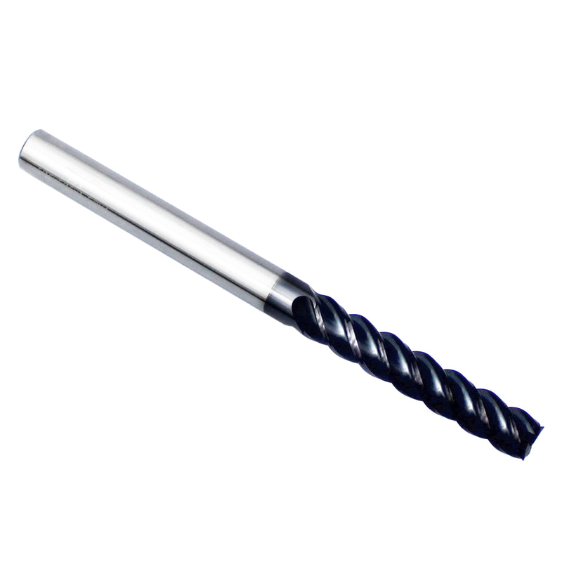 Premium Carbide End Mill, 4 Flute, 5/16" Shank, 1-5/8" Length, 5/16" Dia