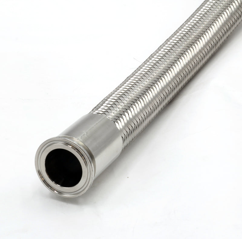 1.5" Tri Clamp Stainless Braided Hose 300 PSI