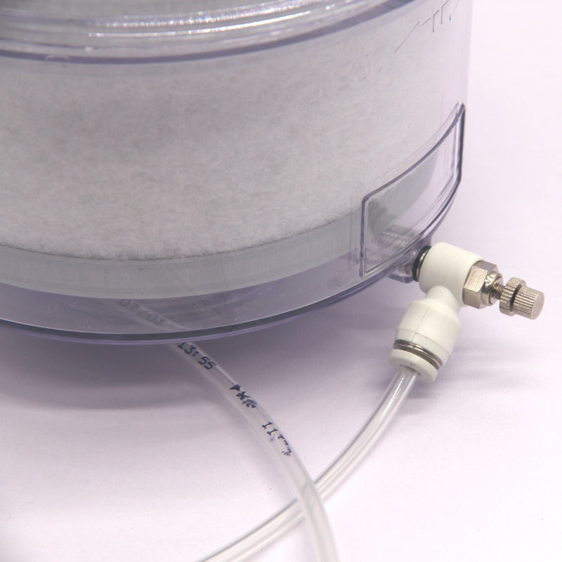 Vacuum Pump Exhaust Oil Mist Filter with Transparent Shell
