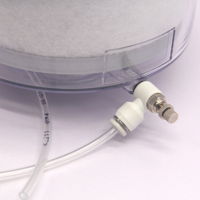 Vacuum Pump Exhaust Oil Mist Filter with Transparent Shell