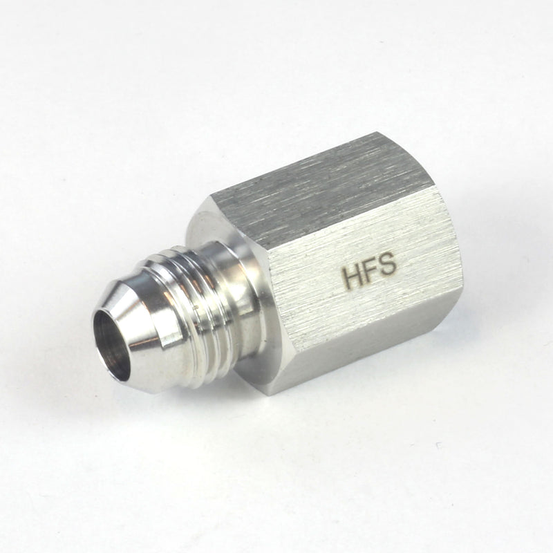 Female NPT to Male JIC Reducer Adapter - Multiple Sizes Stainless Steel 304