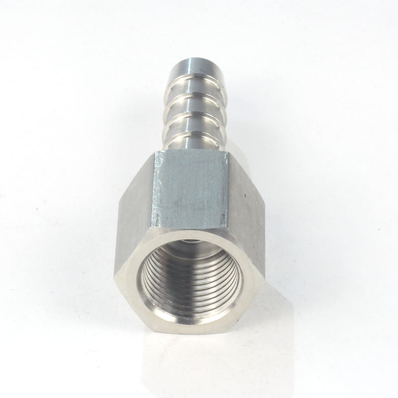Hose Barb to NPT Female Adapter Stainless Steel 304