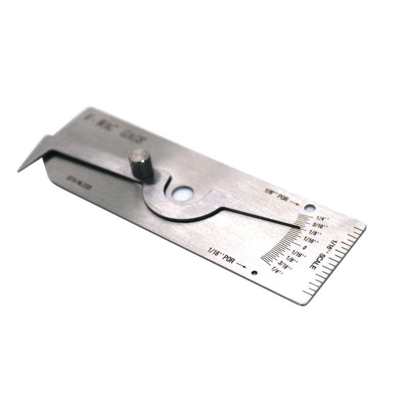Inch V-WAC Single Weld Gauge Gage Fit Welding Inspection with Pocket