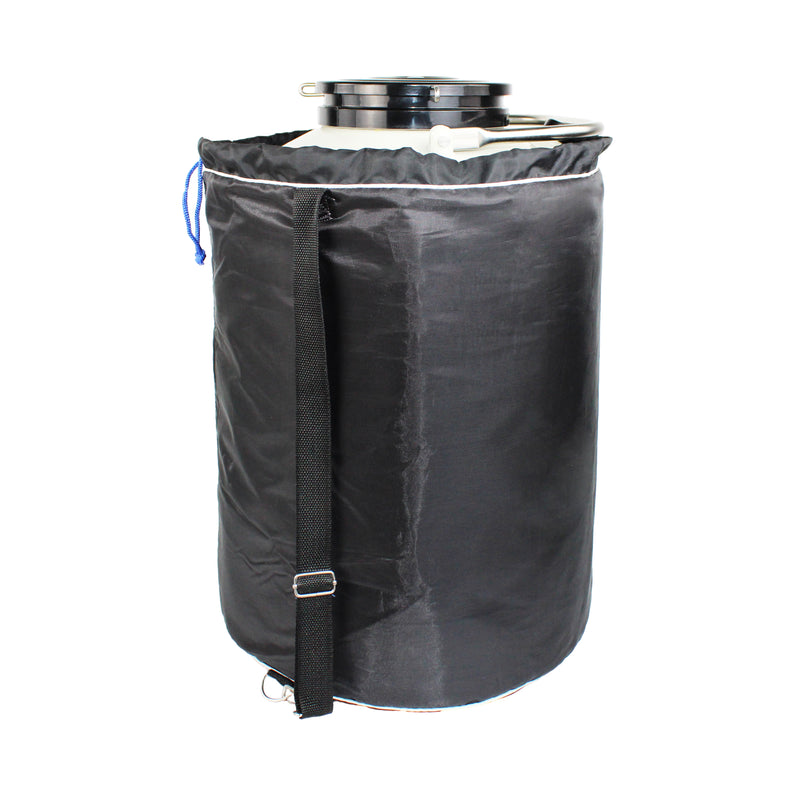 10L Big Mouth Cryogenic Container Liquid Nitrogen Ln2 Tank Wide Open Mouth