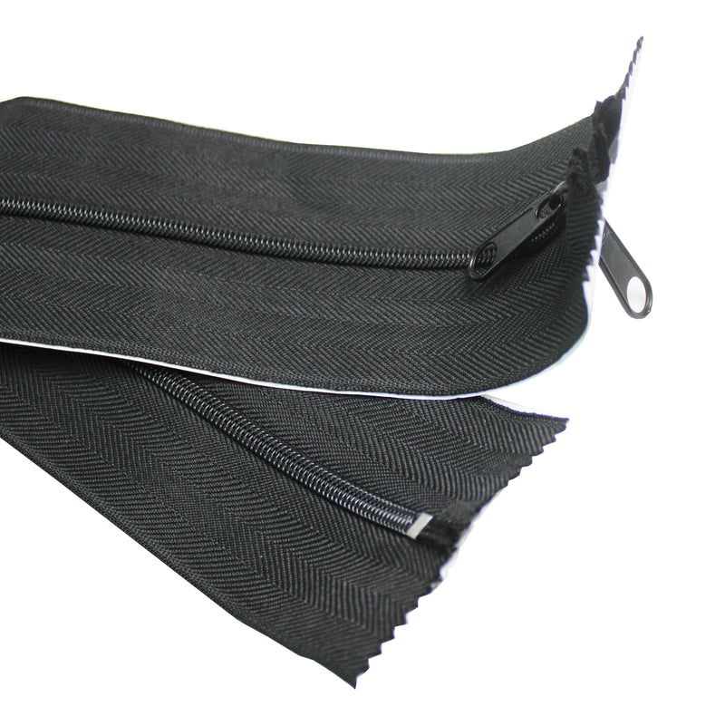 HYDROPONIC DEPOT Heavy Duty Peel & Stick Zipper for Dust Barriers 7ft x 3inch
