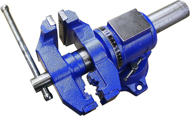 5" Multi-Purpose Rotating Bench Vise - Heavy Duty
