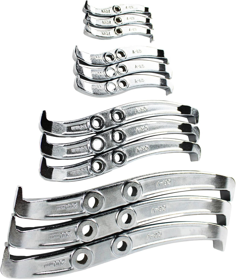 HFS(R 2 jaw and 3 jaw Puller Gear Puller Set – 3in,4in,6in and 8in Removal Tool Kit for Slide Gears, Pulley, and Flywheel