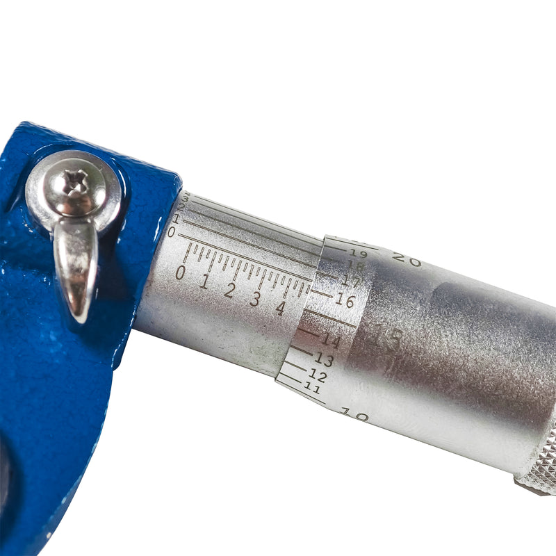 Tube Micrometer Reloading Ball Spherical Anvil Case Thickness 0-1"/0.0001"