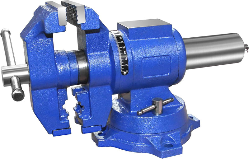 5" Multi-Purpose Rotating Bench Vise - Heavy Duty