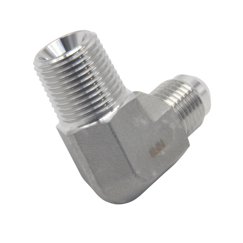 JIC Male to NPT Male Pipe 90 ° Elbow Stainless Steel 304