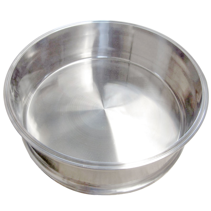 12" X 4" Deep Sanitary Tri Clamp Splatter Platter X- Stainless Steel