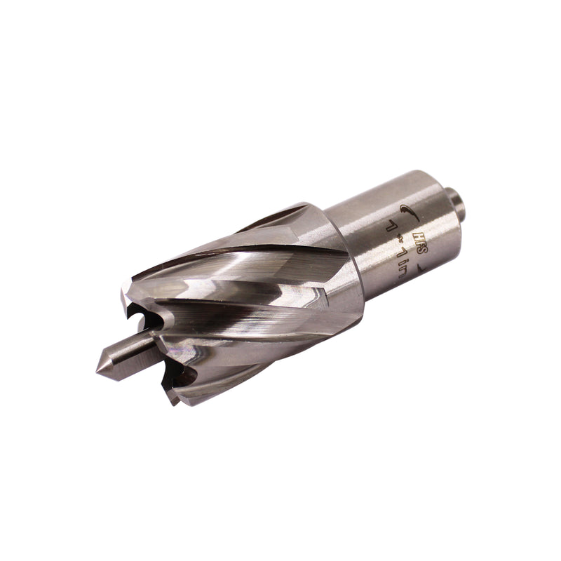 1-Inch Diameter x 1-Inch Depth of Cut Cyclone High Speed Steel Annular Cutter