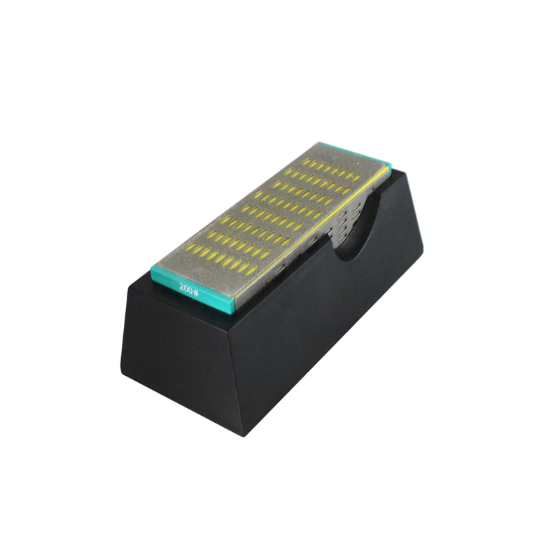 4 Way Diamond Knife Sharpener Hone Sharpening Stone
