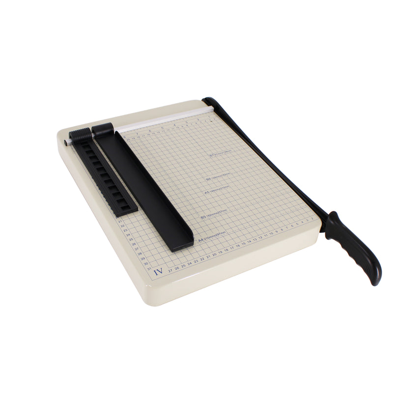 Paper Cutter A4 12 x 10" Metal Base Trimmer Scrap Booking Guillotine Blade