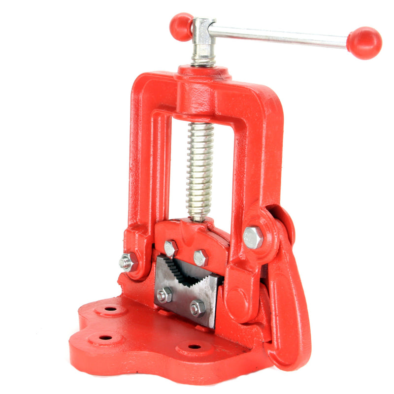 Heavy Duty Pipe Vise, Forged Bench Yoke Vise
