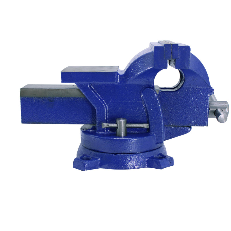 Heavy Duty Bench Vise Anvil Forged, 360° Swivel Locking Base desktop Clamp, 4" 5" 6"
