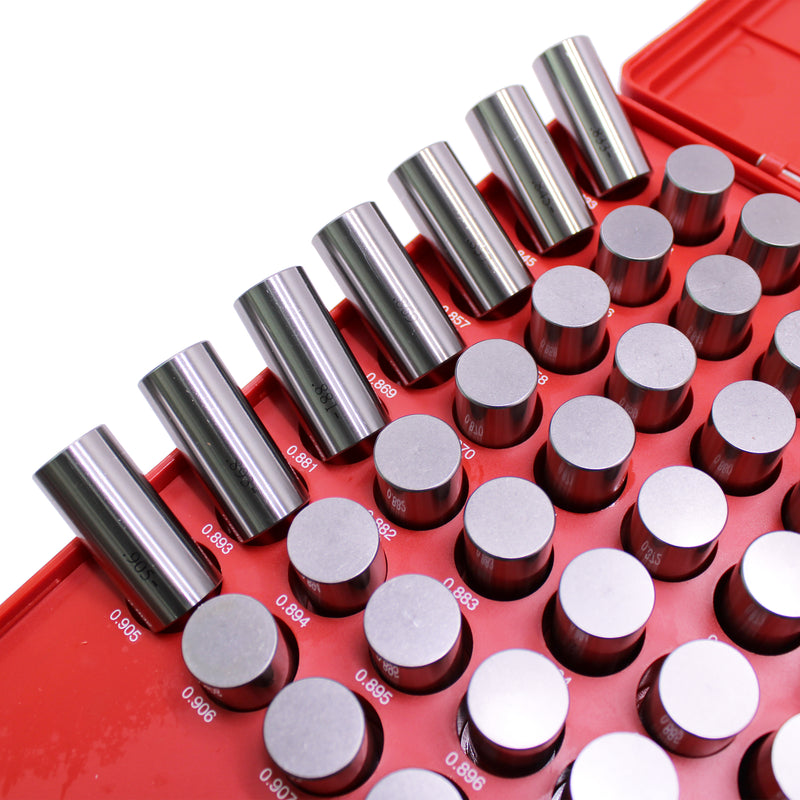 Steel Pin Gage Set Minus- 82pcs M5 .751-.832"