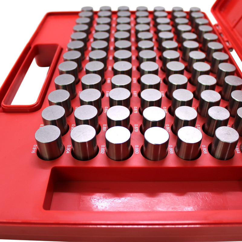 Steel Pin Gage Set Minus- 82pcs M5 .751-.832"
