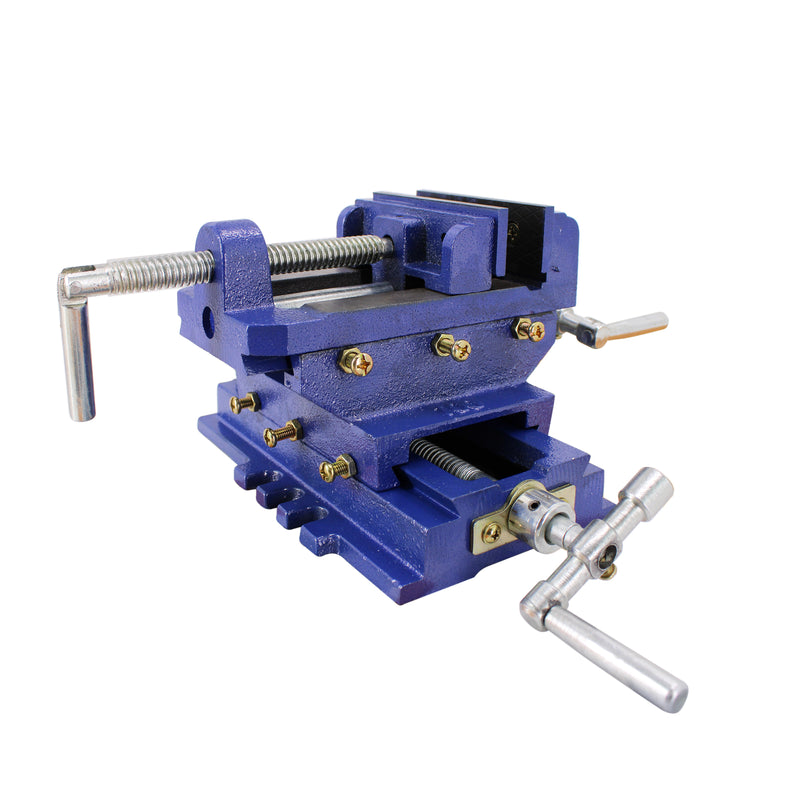 Cross Slide Vise Drill Press Metal Milling 2 Way X-Y Heavy Duty Clamp Machine