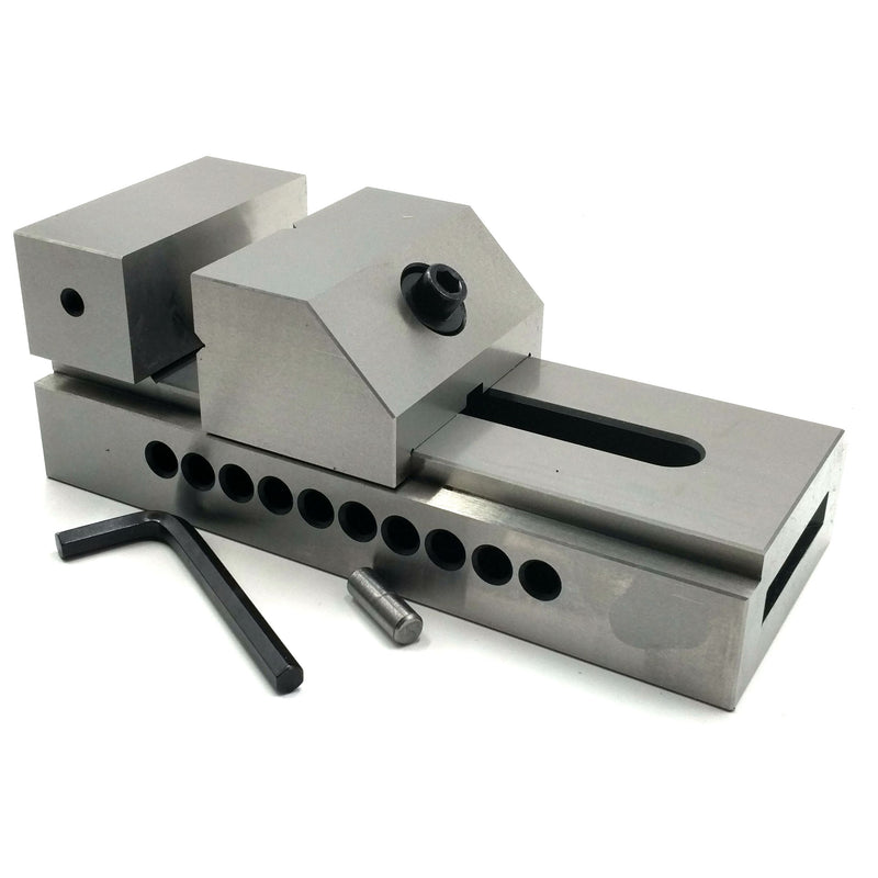 4" Precision Grinding Screwless Mini Insert Vise Toolmaker Steel .0002"