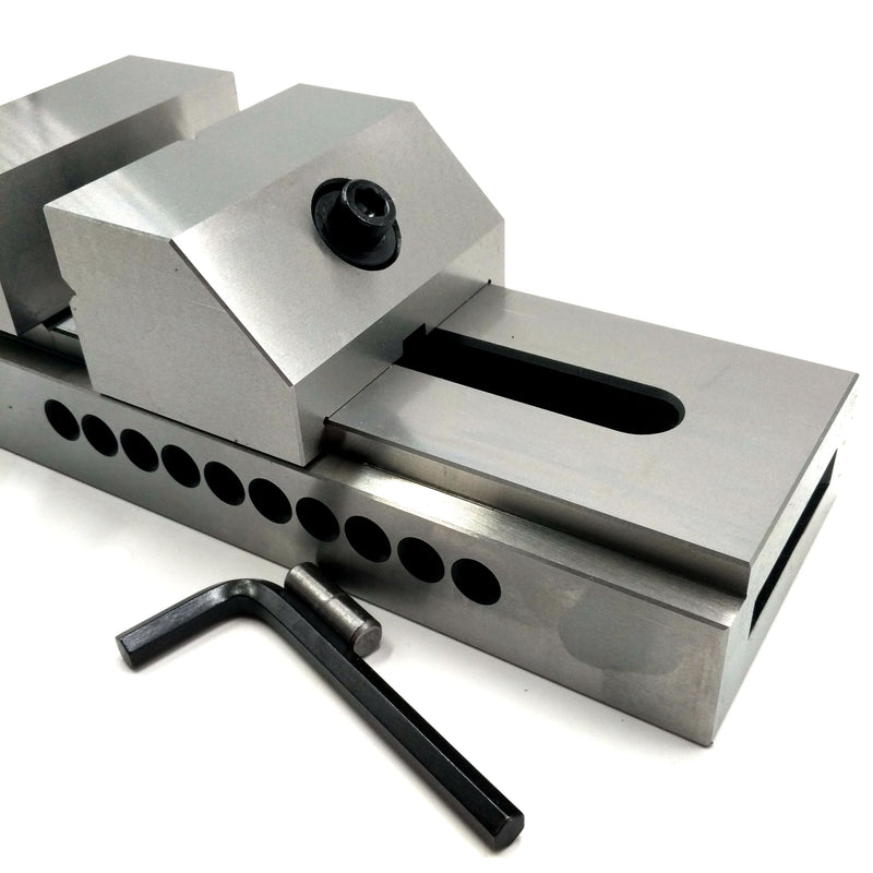 4" Precision Grinding Screwless Mini Insert Vise Toolmaker Steel .0002"