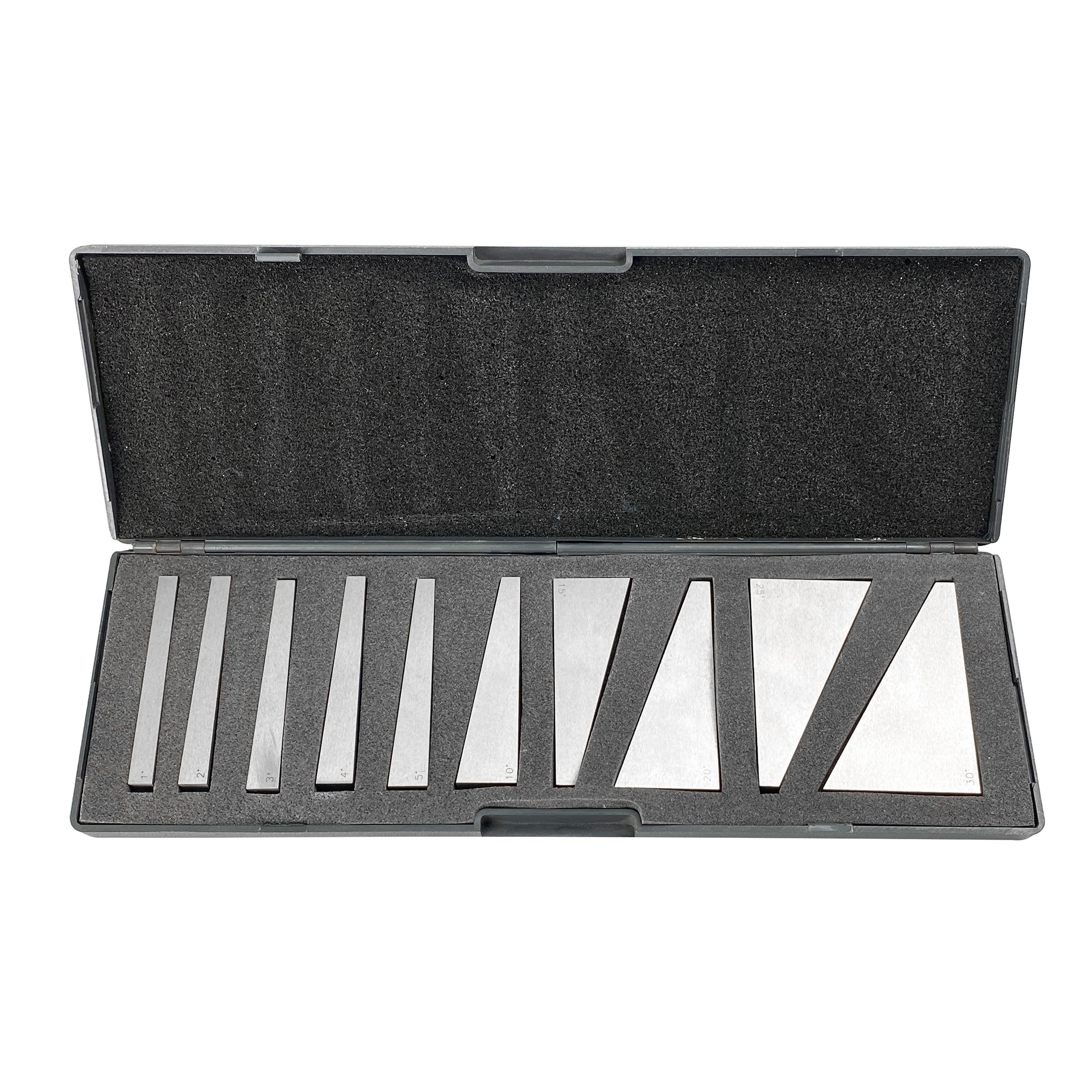 10 Pcs Precision Angle Block Set 1 To 5 Degree & 5 To 30 Degree ...