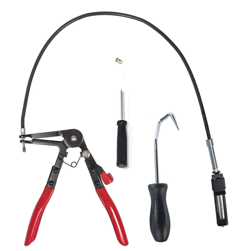 9pc Deluxe Flexible Hose Clamp Plier Assortment Kit Flexible Tool Set